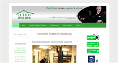 Desktop Screenshot of coloradomaterialhandling.com